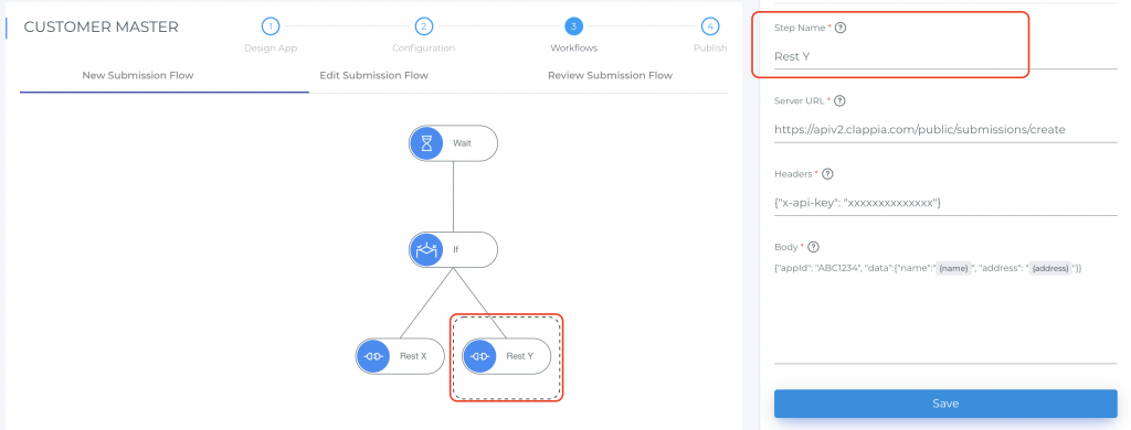 Workflows: REST API node | Clappia