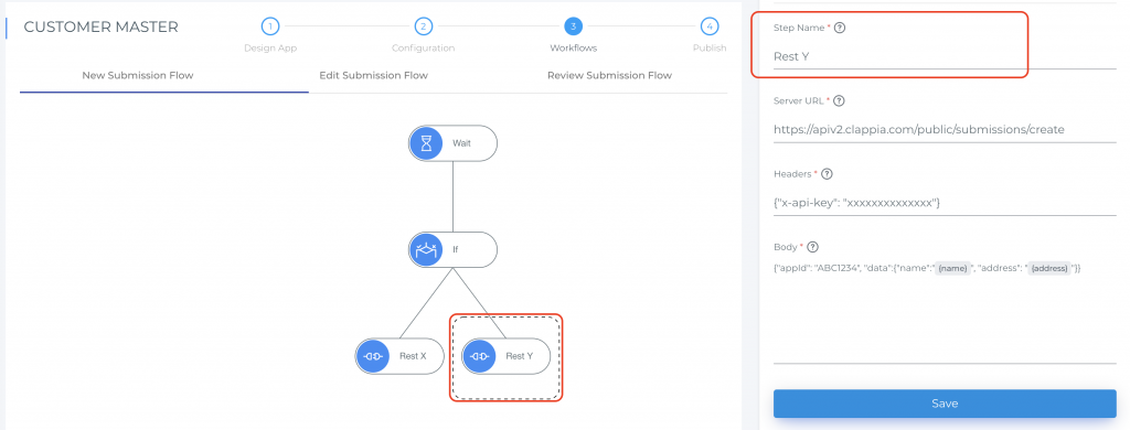 Workflows: REST API node