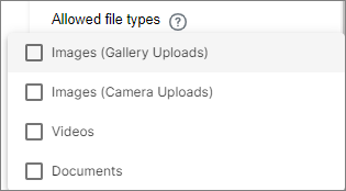 Camera, Images & Files