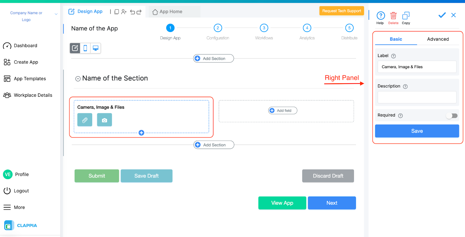 Camera, Images & Files