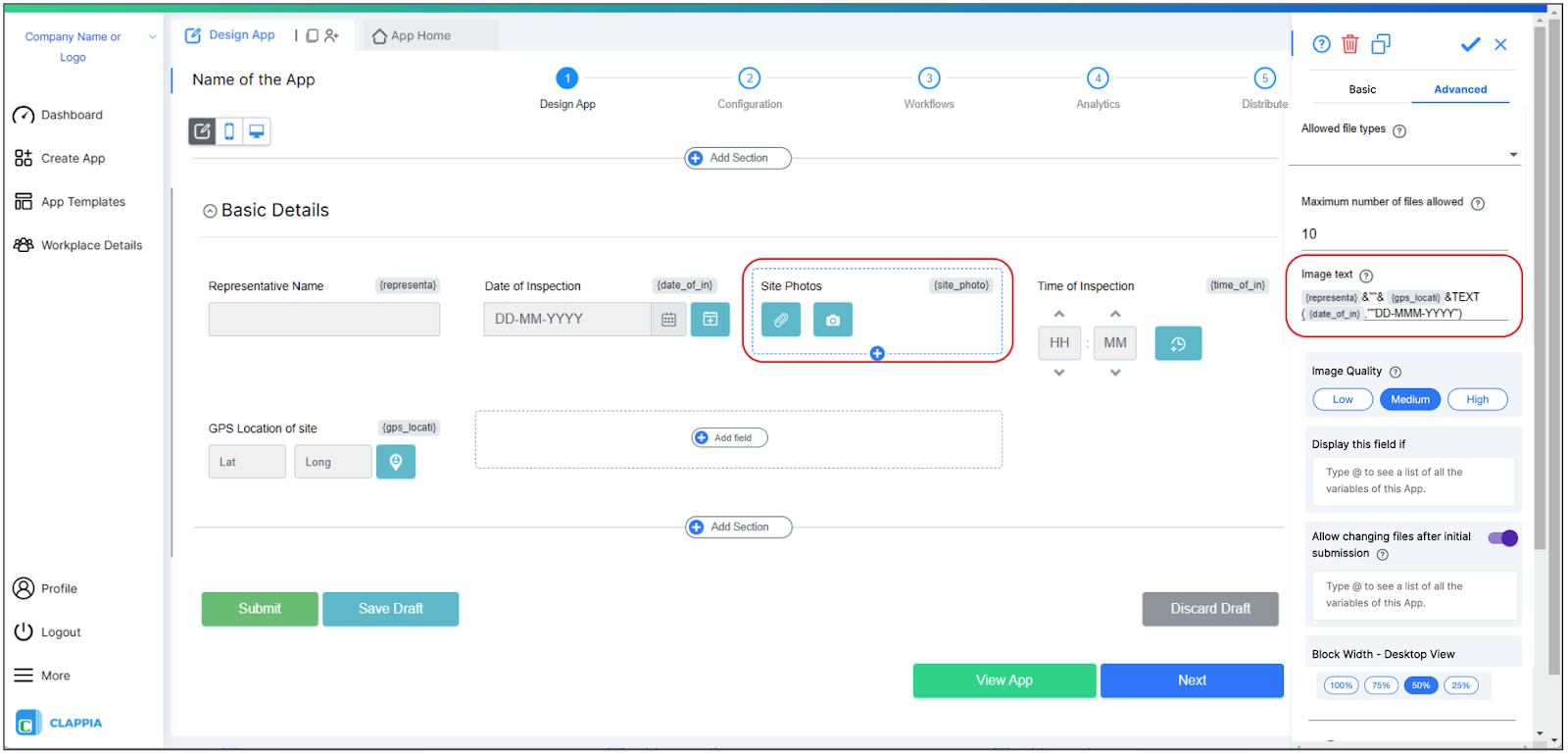Camera, Images & Files