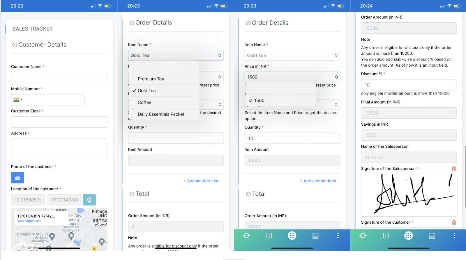 Microsoft Forms with Calculator Alternative | Clappia