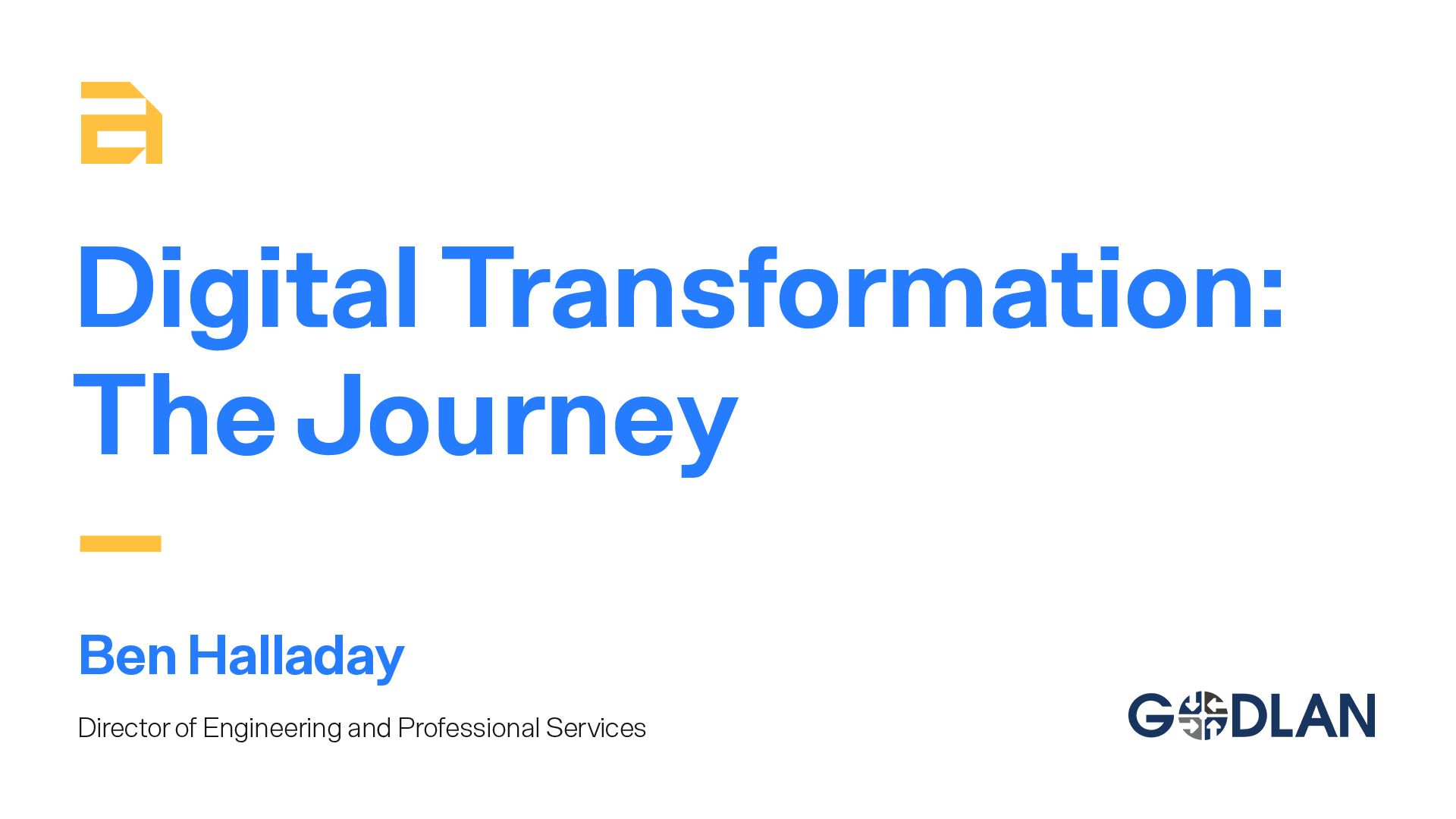 Digital Transformation Journey