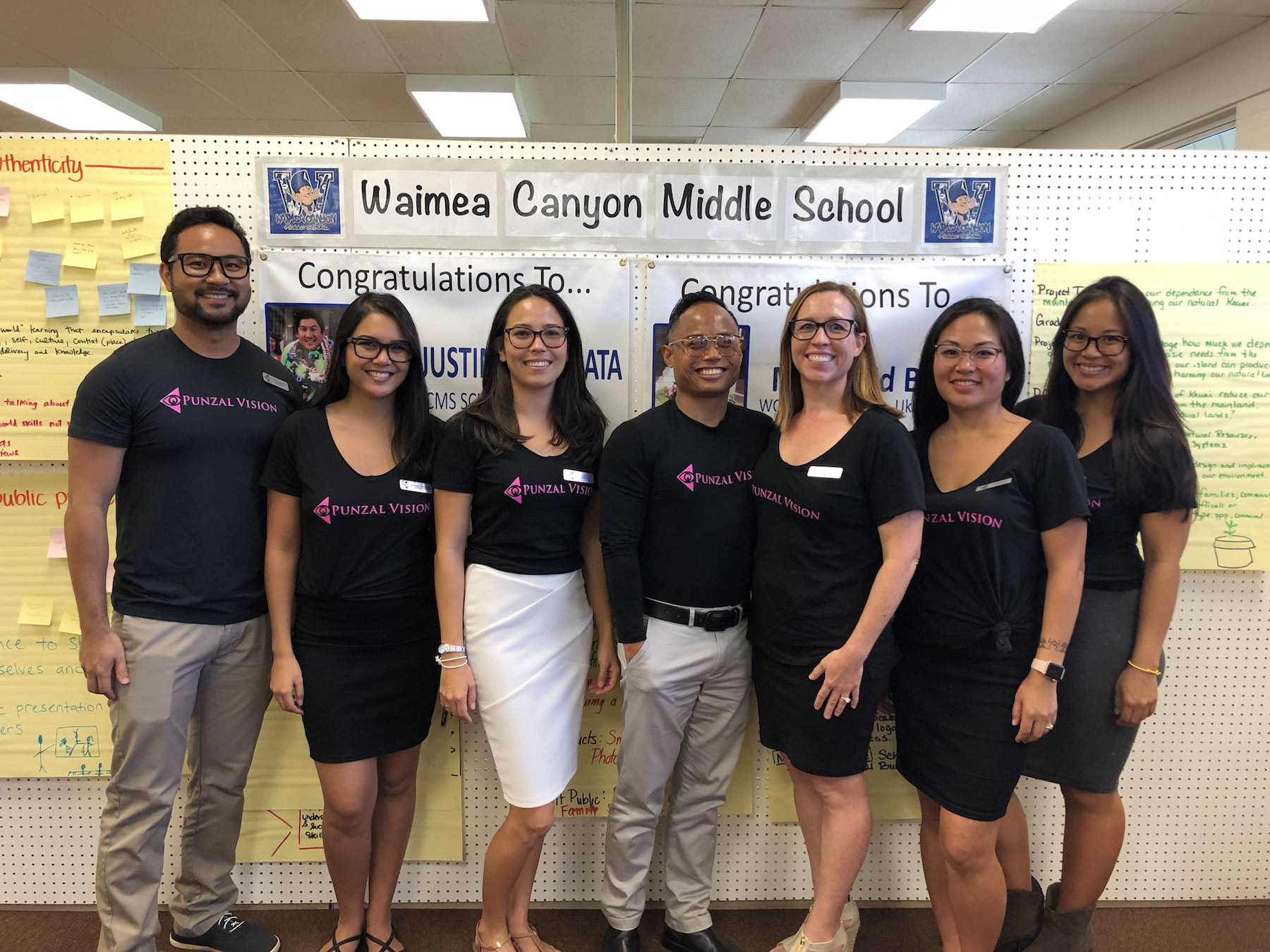 Waimea Middle School Career Day Punzal Vision