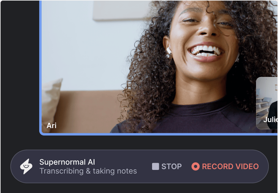 Supernormal chrome extension free ai powered meeting notes for google meet