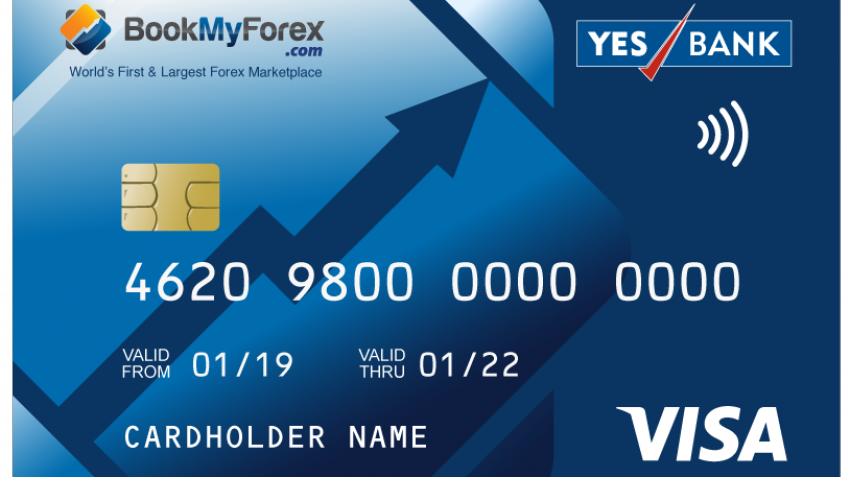 a forex card of Yes Bank