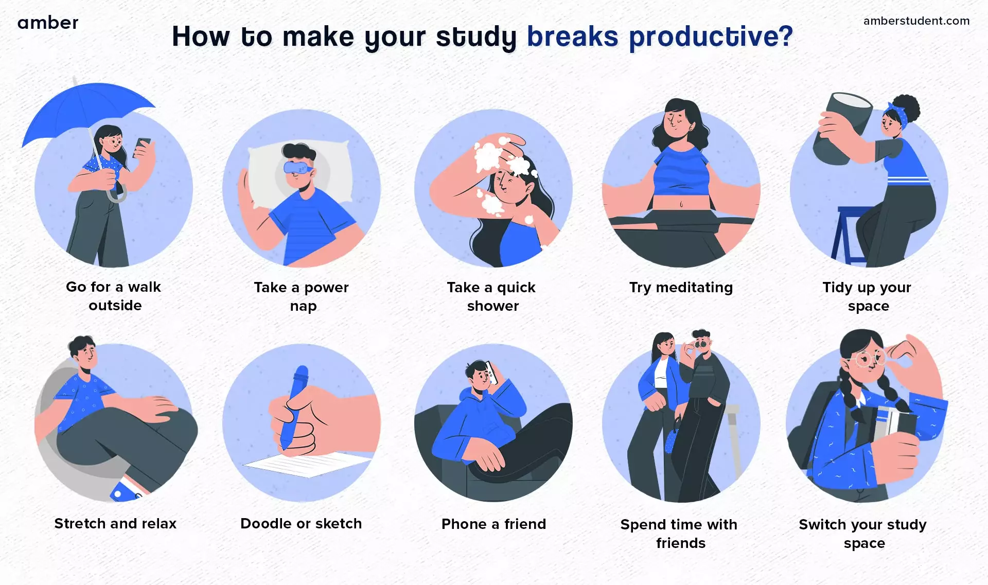 How to make your study breaks productive?