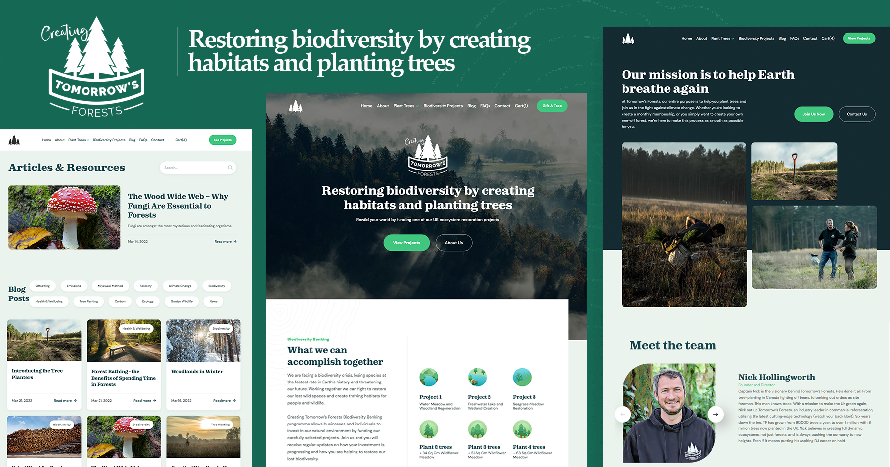 Creating Tomorrow S Forests Restoring Biodiversity By Creating