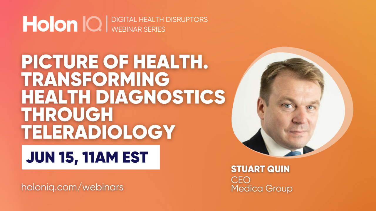 Health Webinar Series - Webinar 4 Picture of health. How teleradiology is transforming health diagnostics