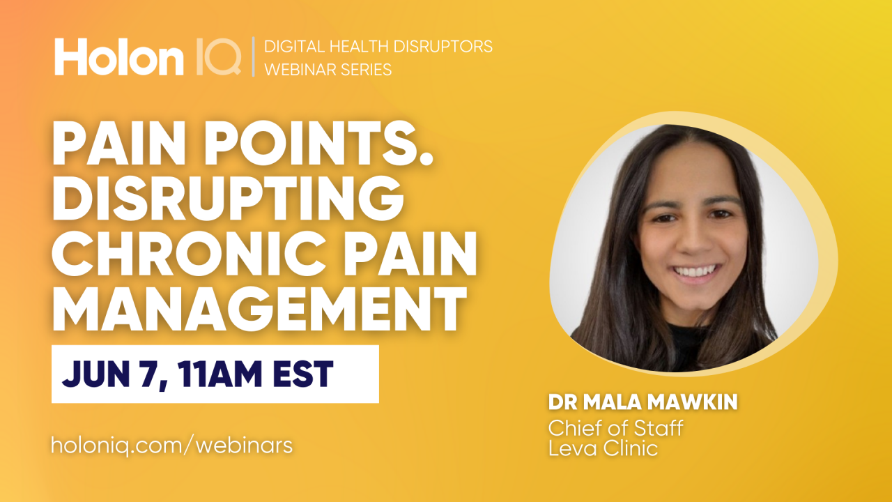 Digital Health Disruptors Webinar 3 Mala Mawkin