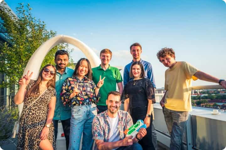 Capmo employees group photo