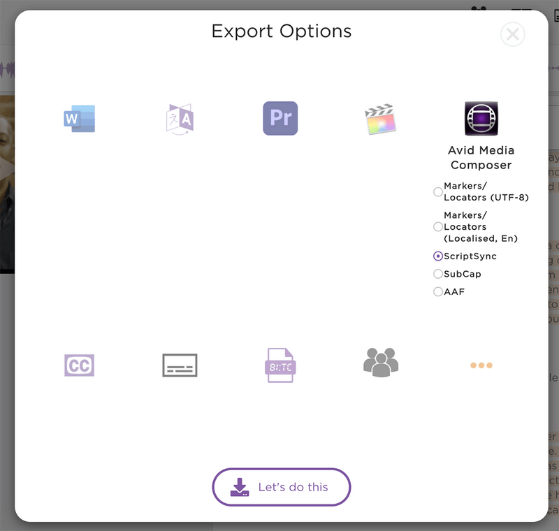How to transcribe and generate ScriptSync files for Avid Media Composer ...