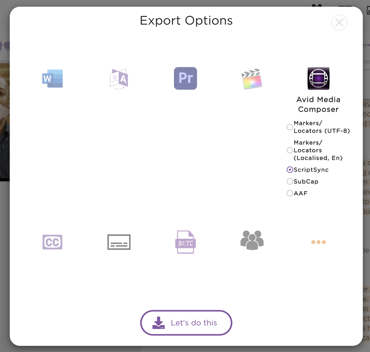 How to transcribe and generate ScriptSync files for Avid Media Composer ...
