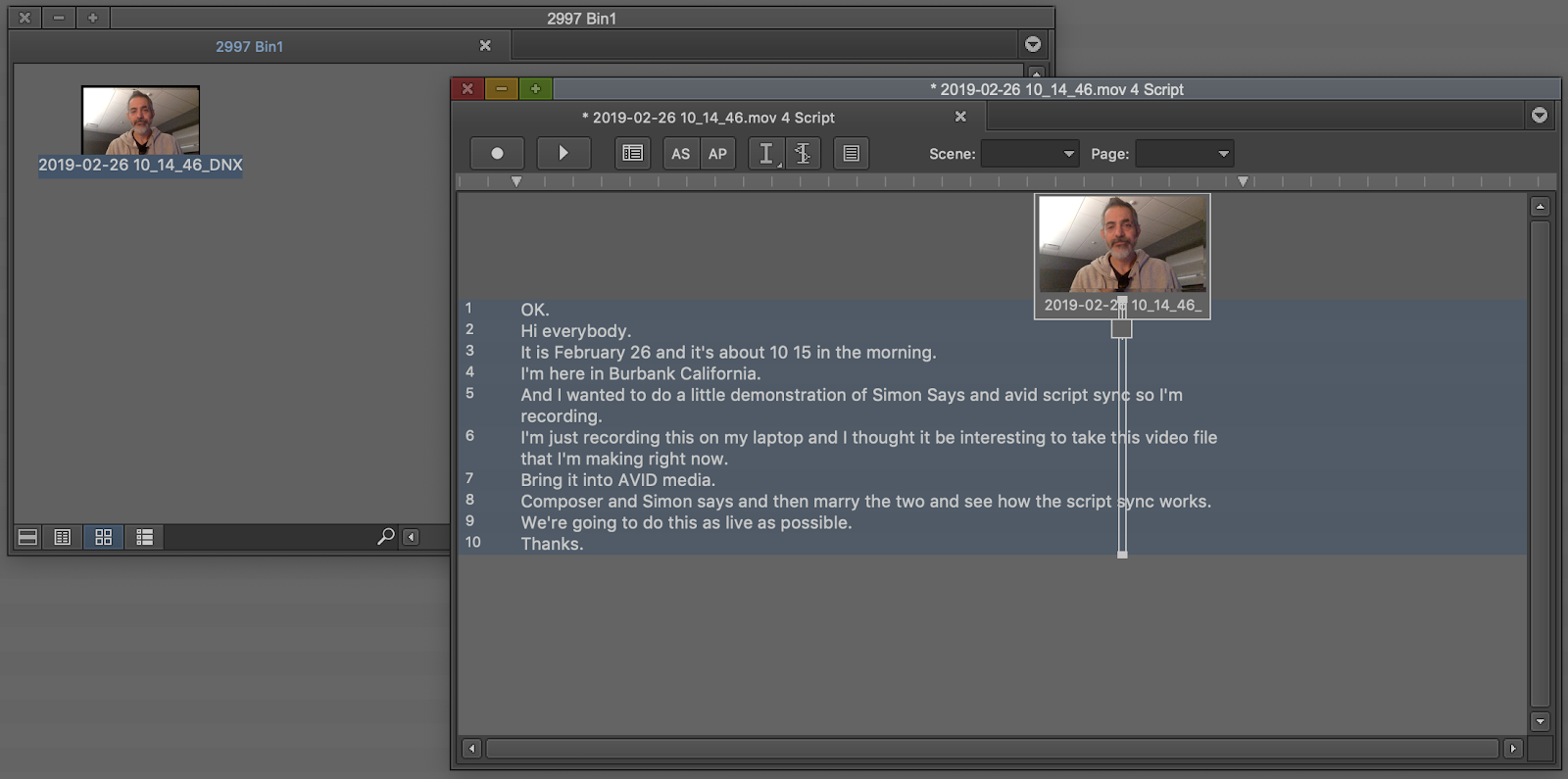 How to transcribe and generate ScriptSync files for Avid Media Composer ...