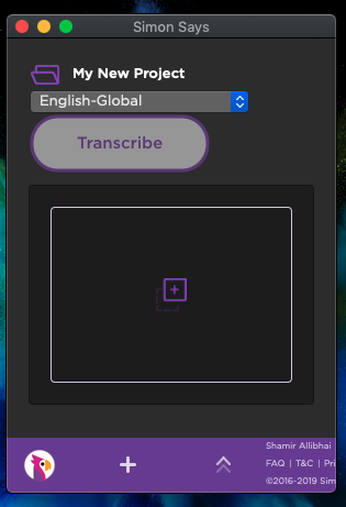 Simon Says Mac app in
