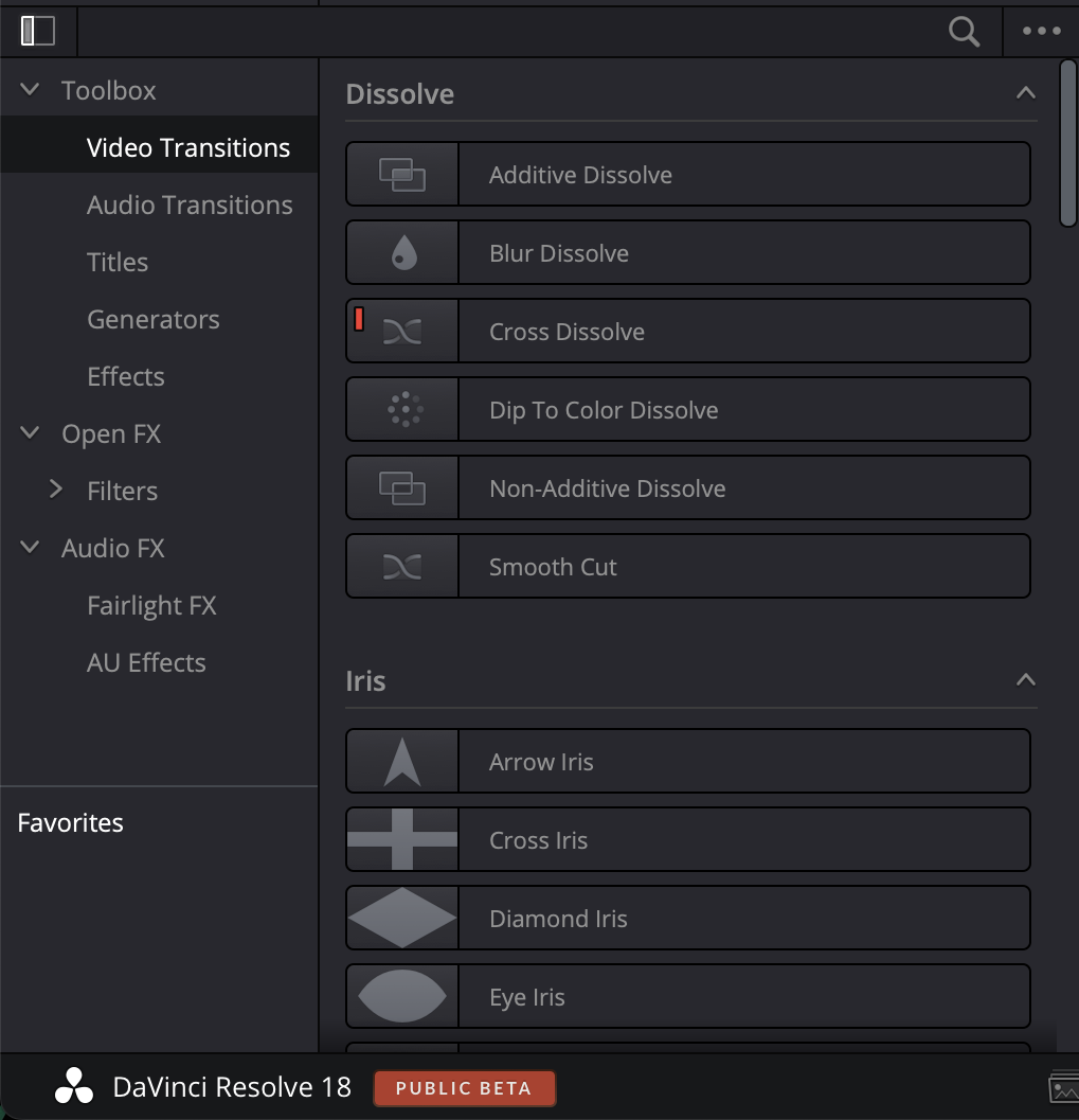 How to add video transitions to your film