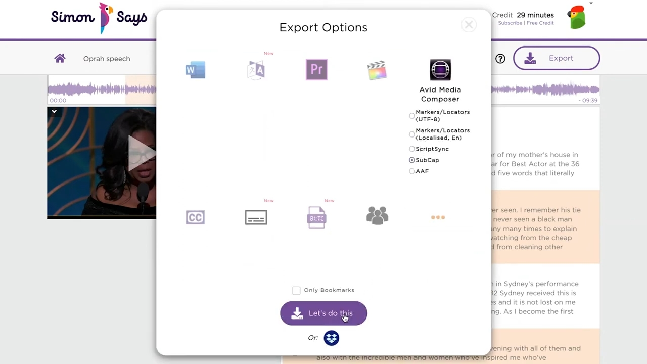 A Guide to Importing Transcript into Avid Media Composer via SubCap