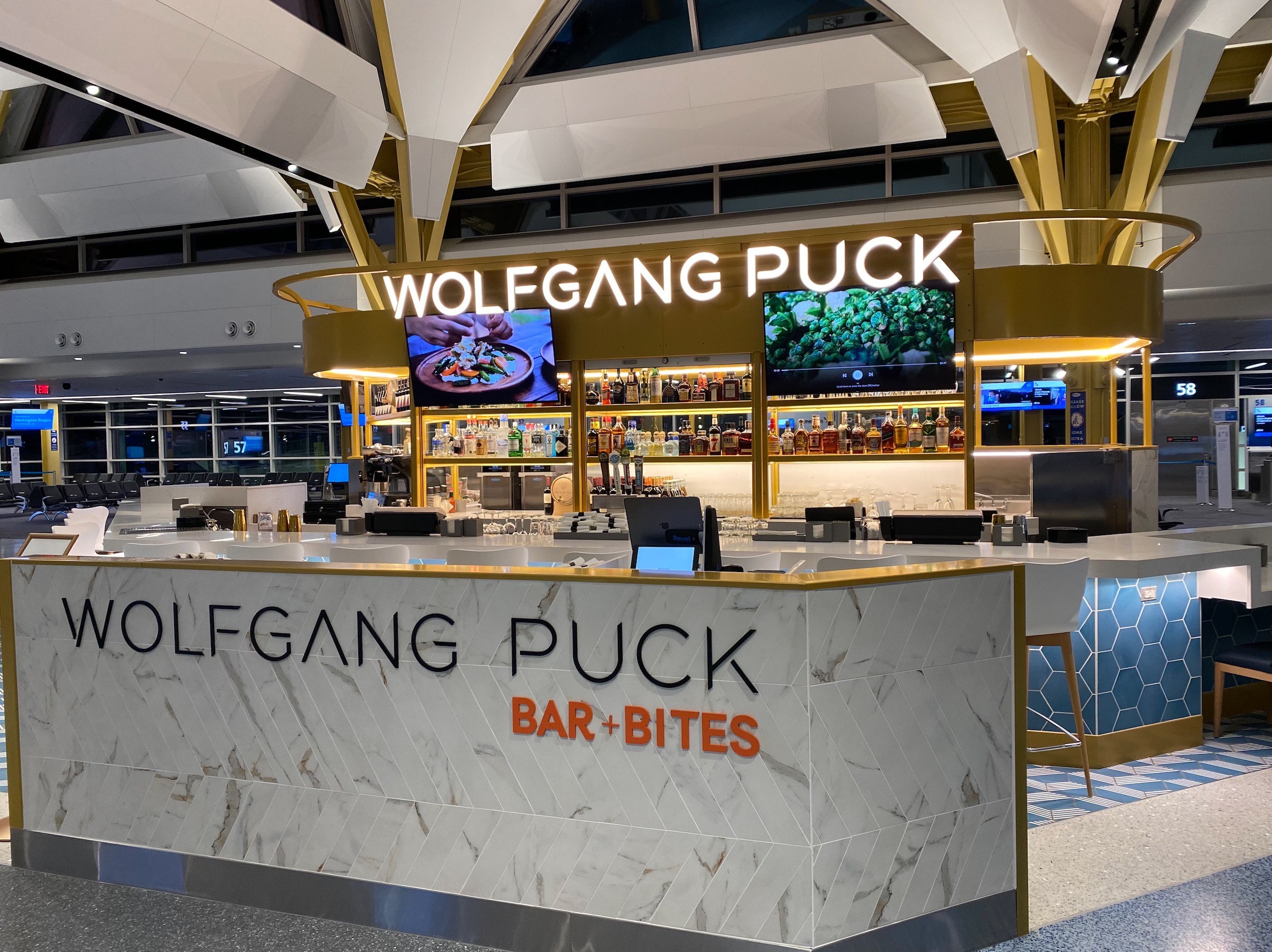 Wolfgang Puck Bar + Bites, Washington | ELM Surfaces | Luxury Italian ...