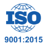 iso: 9001 logo