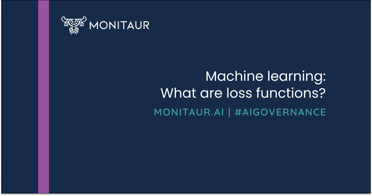 Machine learning: What are loss functions?