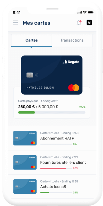 Plateforme regate sur mobile