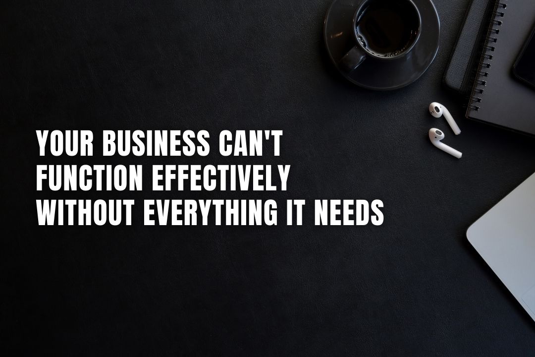 Your Business Can't Function Without Financial Backing