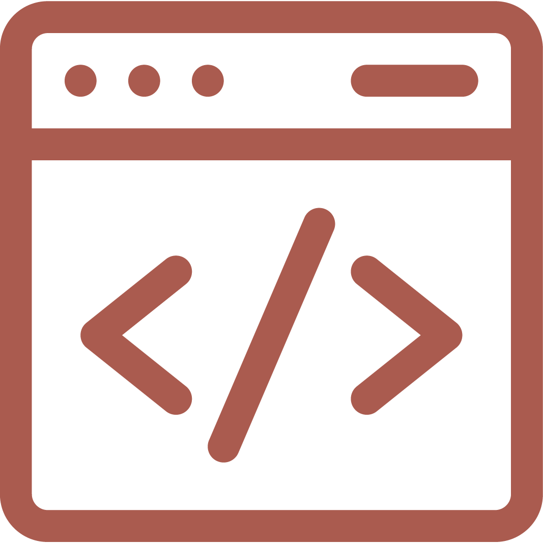 A monitor icon with a closed loop in it representing how Swiftly reporting enables retailers to maximize data results.