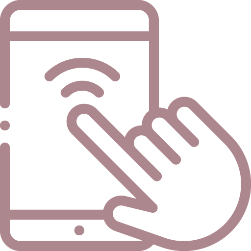 A smartphone representing how Swiftly creates mobile apps for retailers to deploy personalized shopping experience.