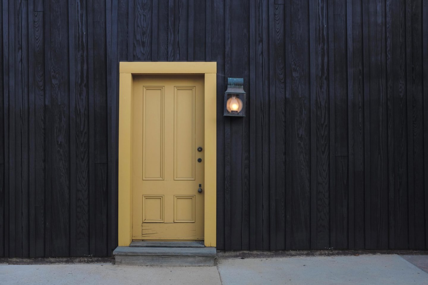 A doorway represents a point of no return for the characters.