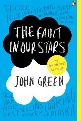 Cover of the young adult book, The Fault in Our Stars