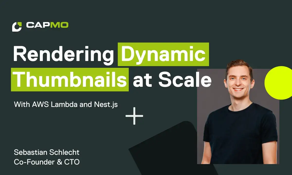 Rendering dynamic thumbnails at scale with AWS Lambda and Nest.js