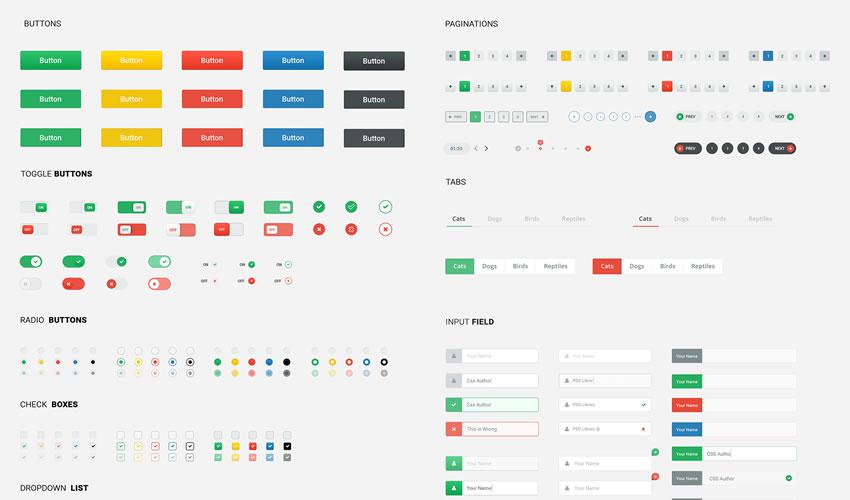 Kit UI gratuit Speckiboy