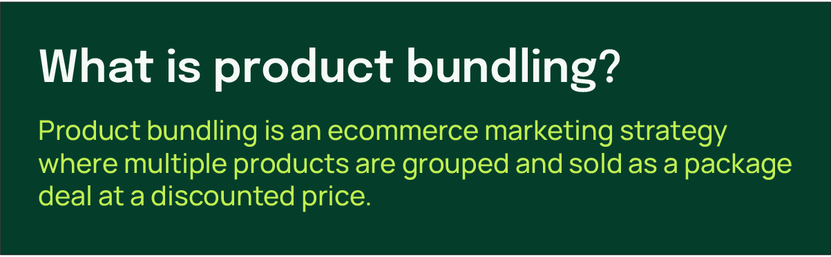 Product Bundling I Intellimize Glossary