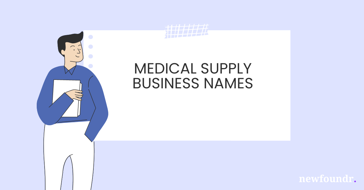 image of Medical Supply Business Names