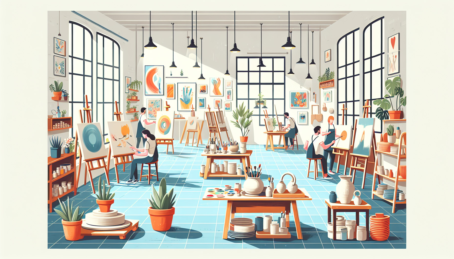 How to Start a Profitable Art Studio Business [11 Steps]