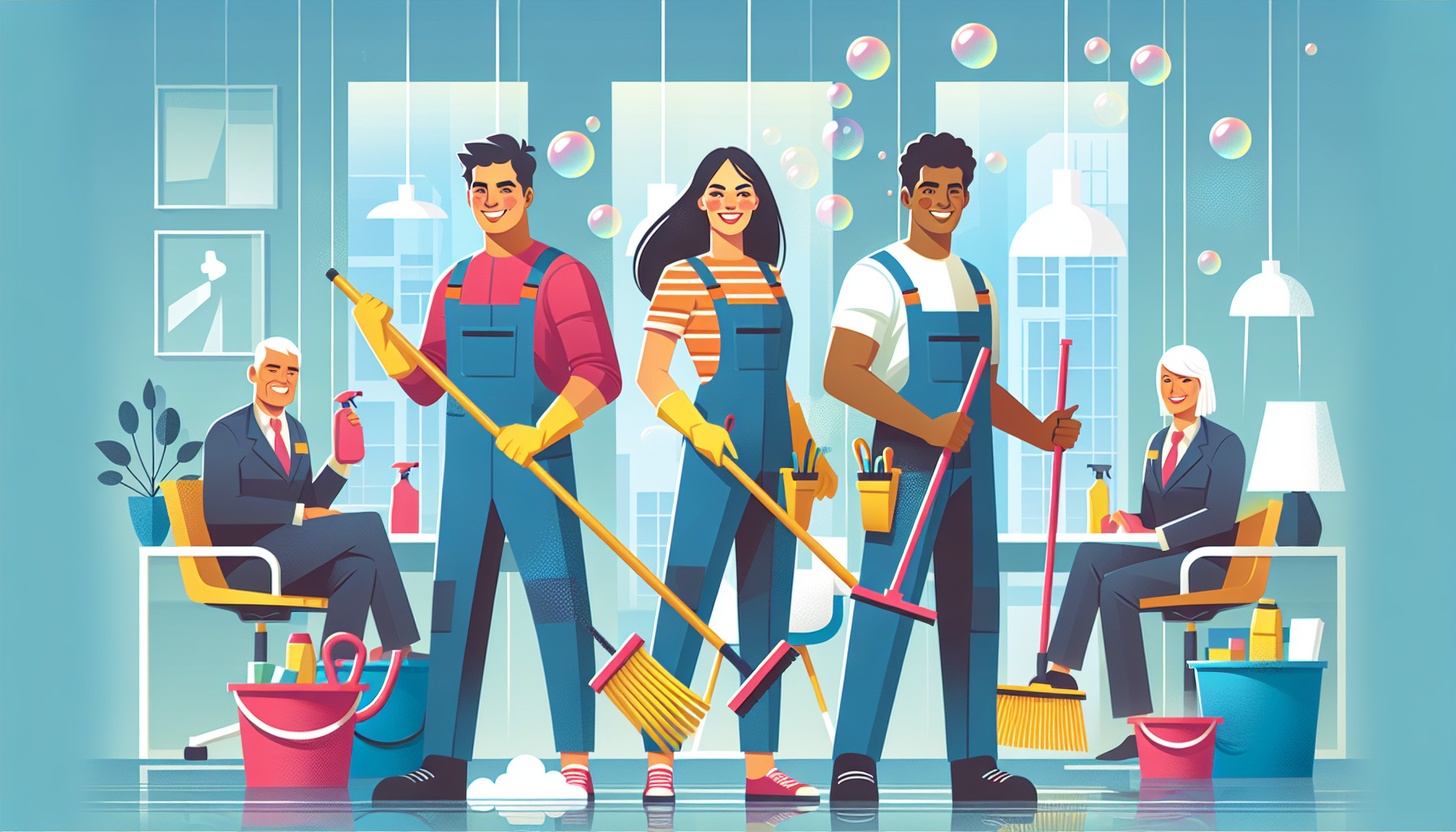 janitorial business image