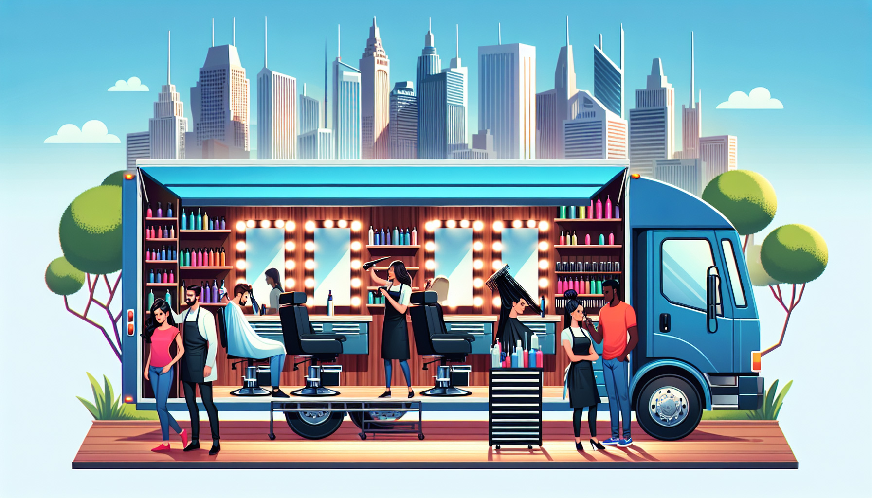 How to Start a Profitable Mobile Hair Salon Business [11 Steps]