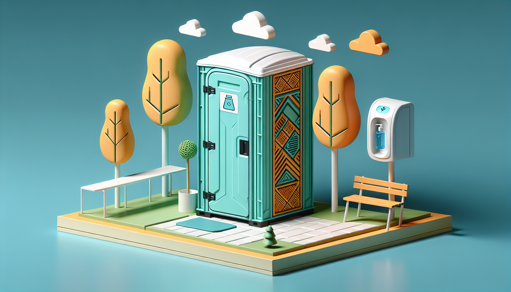 porta potty business image