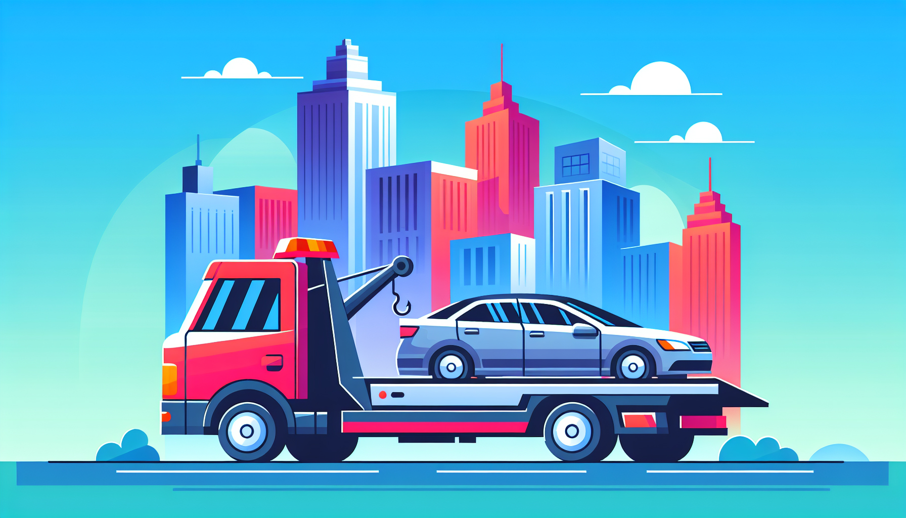 tow truck business image