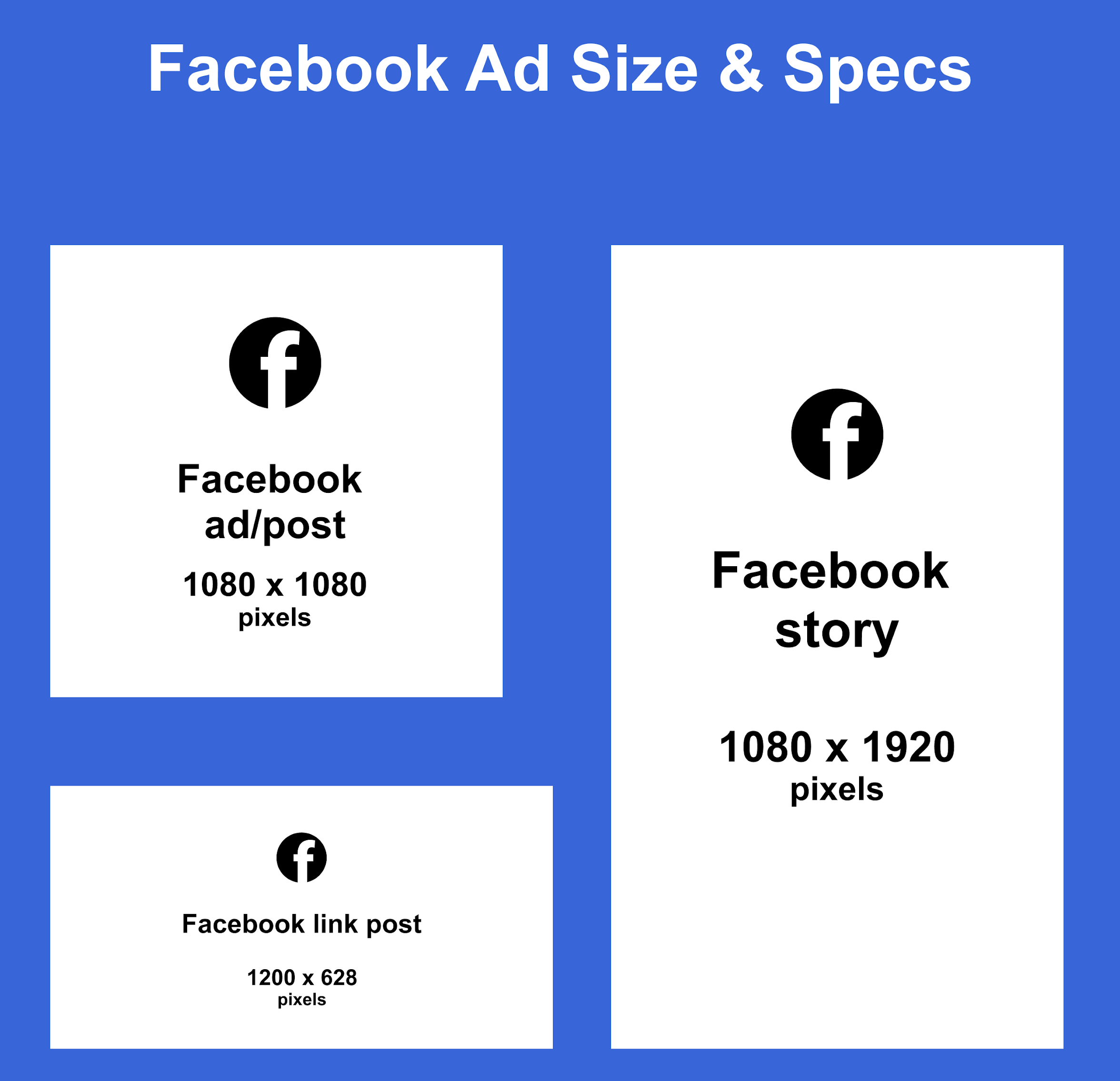 facebook ads tailles