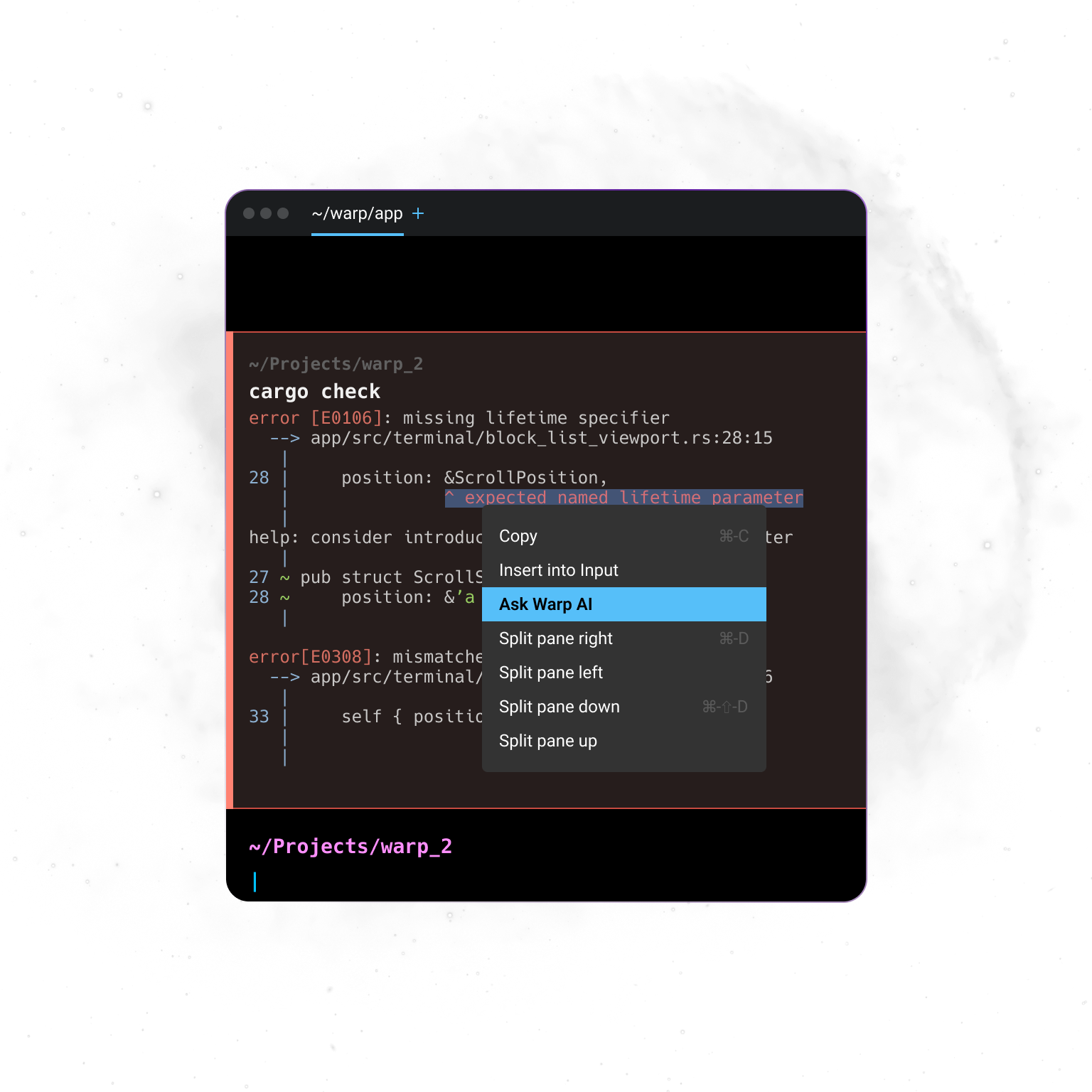 Warp ai ai fully integrated with your terminal