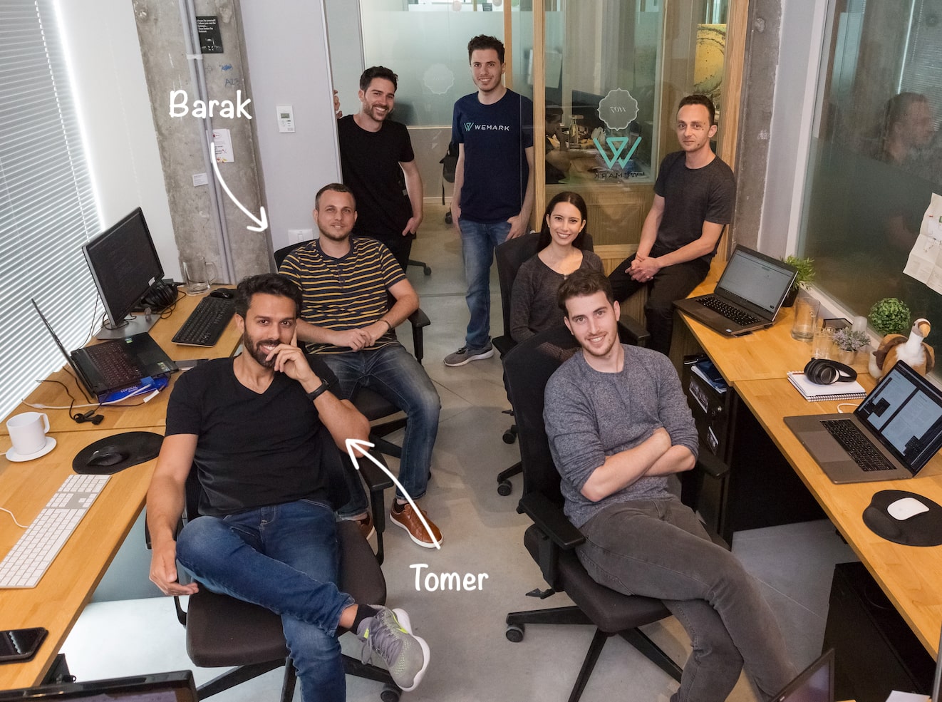 The team at Wemark, back in 2018