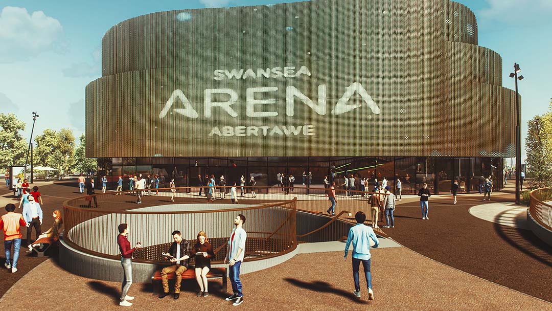 Swansea Arena Daytime Exterior photo