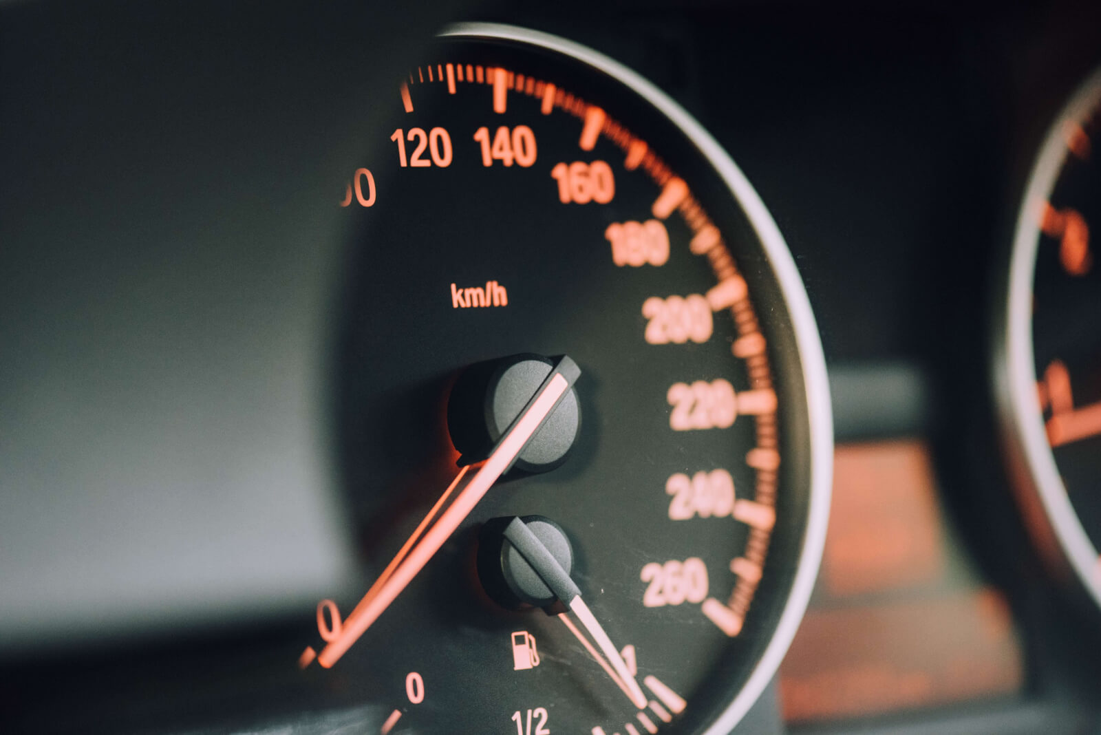 Compteur d'une voiture