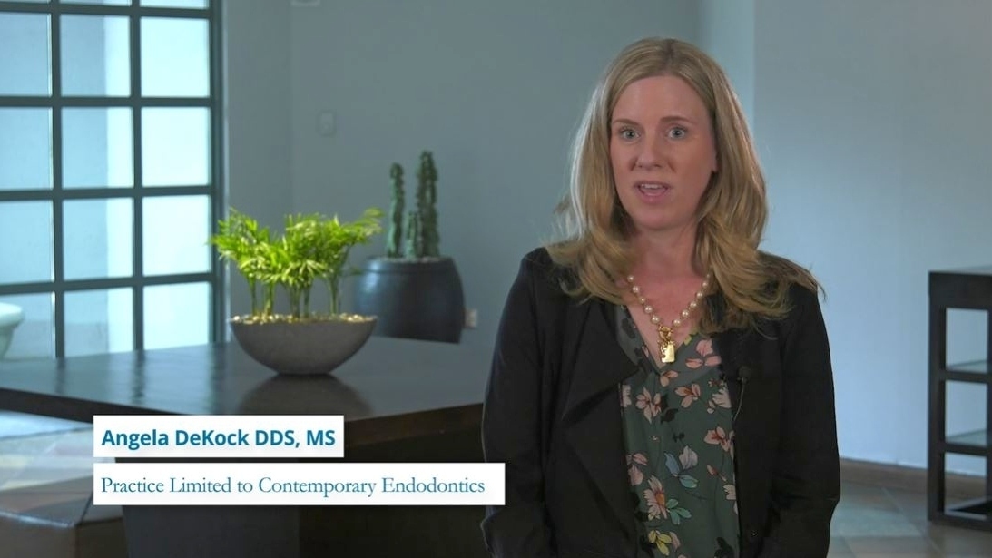 Dr. Angela DeKock, Contemporary Endodontics