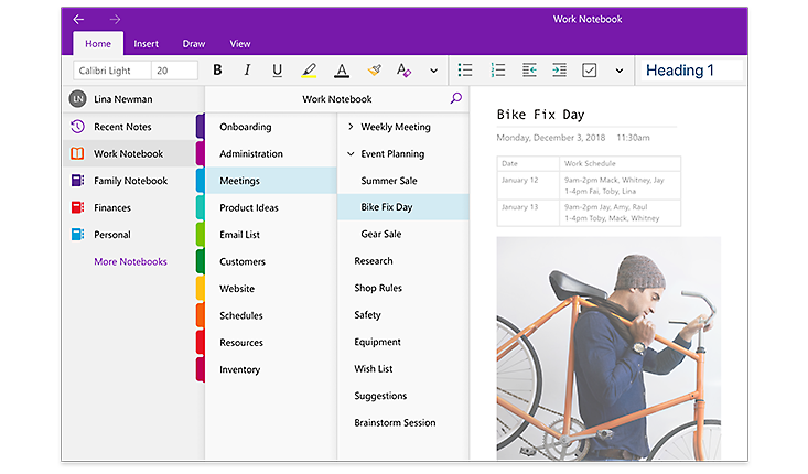 Microsoft OneNote Digital Note Taking App | Microsoft 365