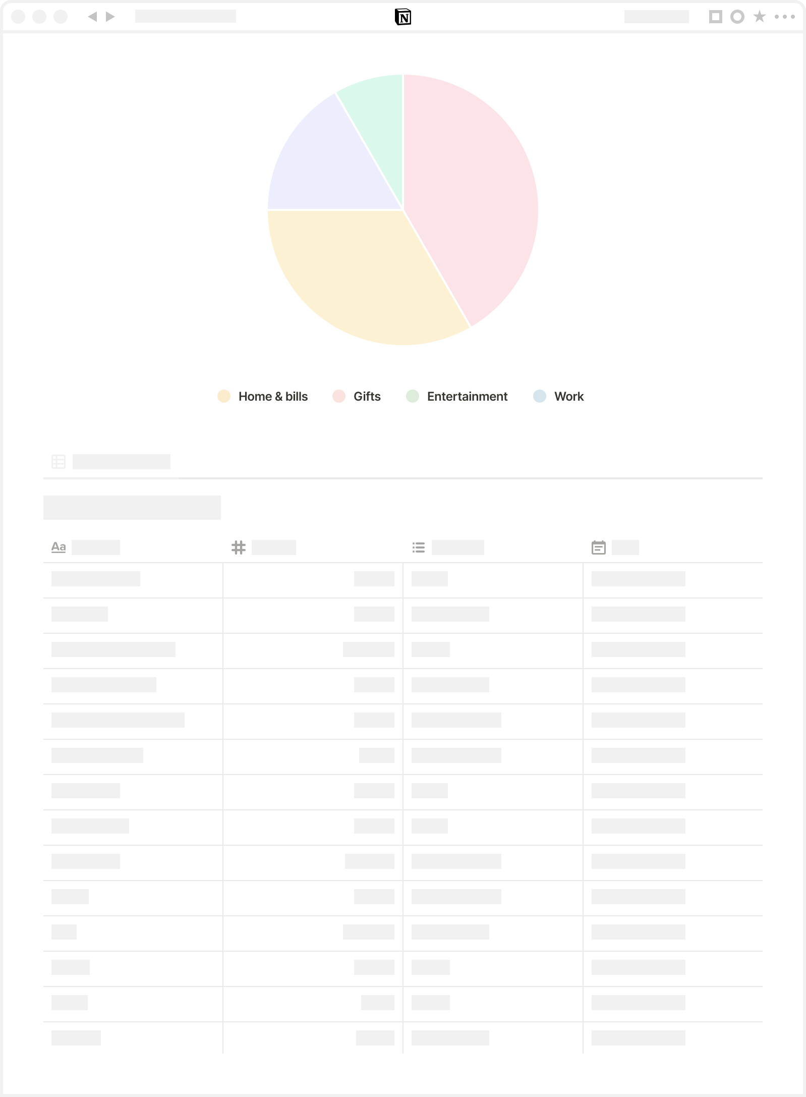 Data Jumbo - charts for Notion
