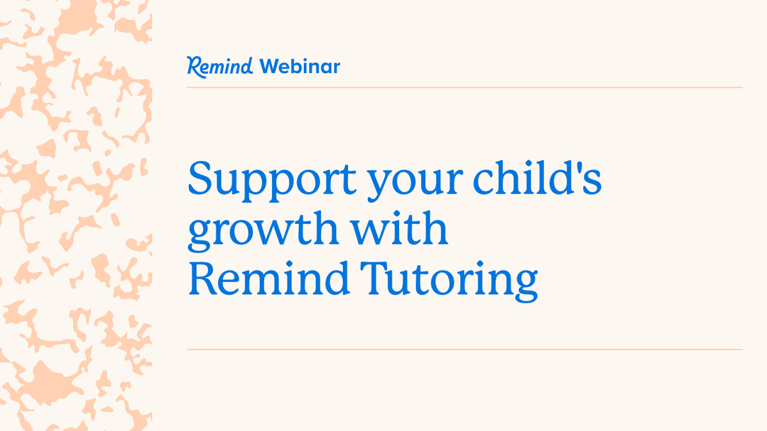 Resources | Remind