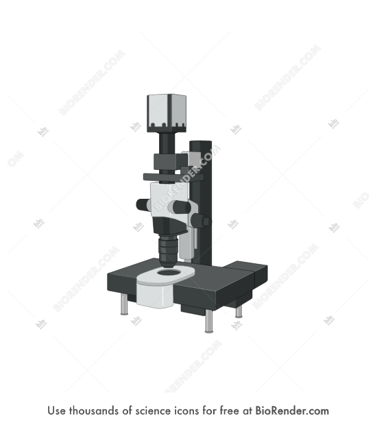 Free Lightsheet fluorescence microscope (UltraMicroscope II) Icons