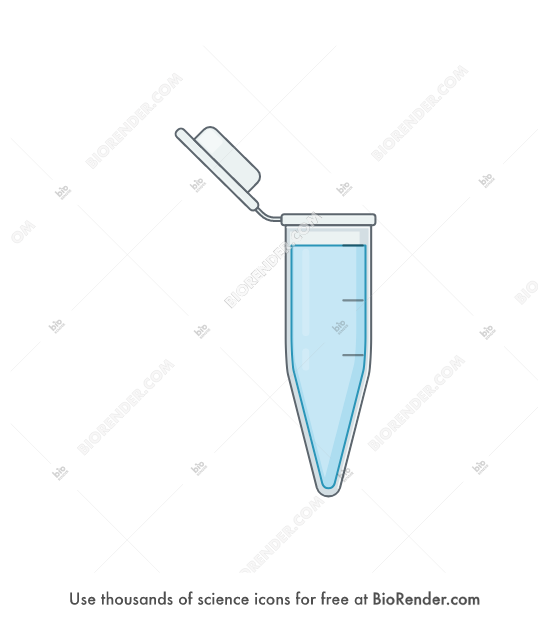 Free Eppendorf tube (33, open) Icons, Symbols & Images BioRender